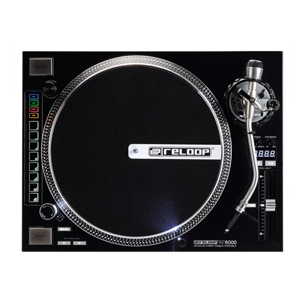 ReloopのターンテーブルRP-8000の紹介ページです。