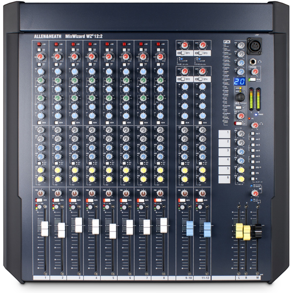 音質も最高峰のALLEN&HEATHのPAミキサー、MixWizard WZ4 12：2が登場！！