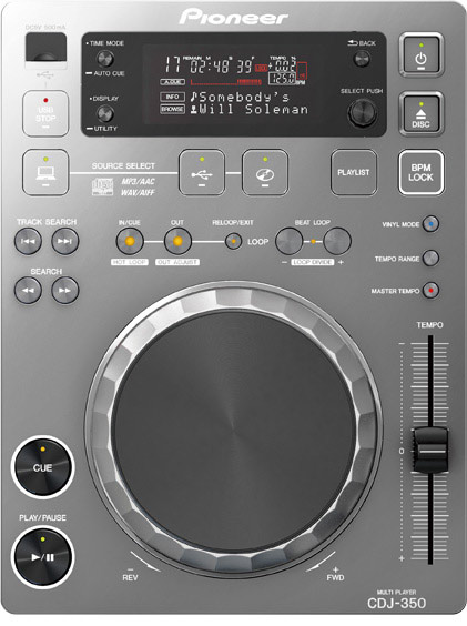 中古品】 Pioneer/CDJ/CDJ-350-S -DJ機材アナログレコード専門店OTAIRECORD