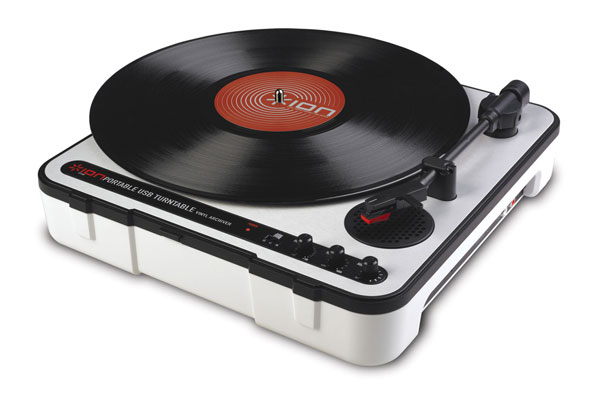 Vestax/スピーカー付きポータブルレコードプレーヤー/handy trax USB