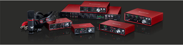 Focusrite/オーディオインターフェイス/Scarlett 6i6 G2☆Ableton Live