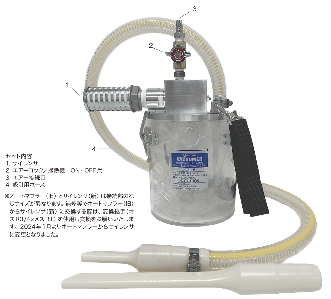 グリス掃除機｜リューベ株式会社 LUBE Japan