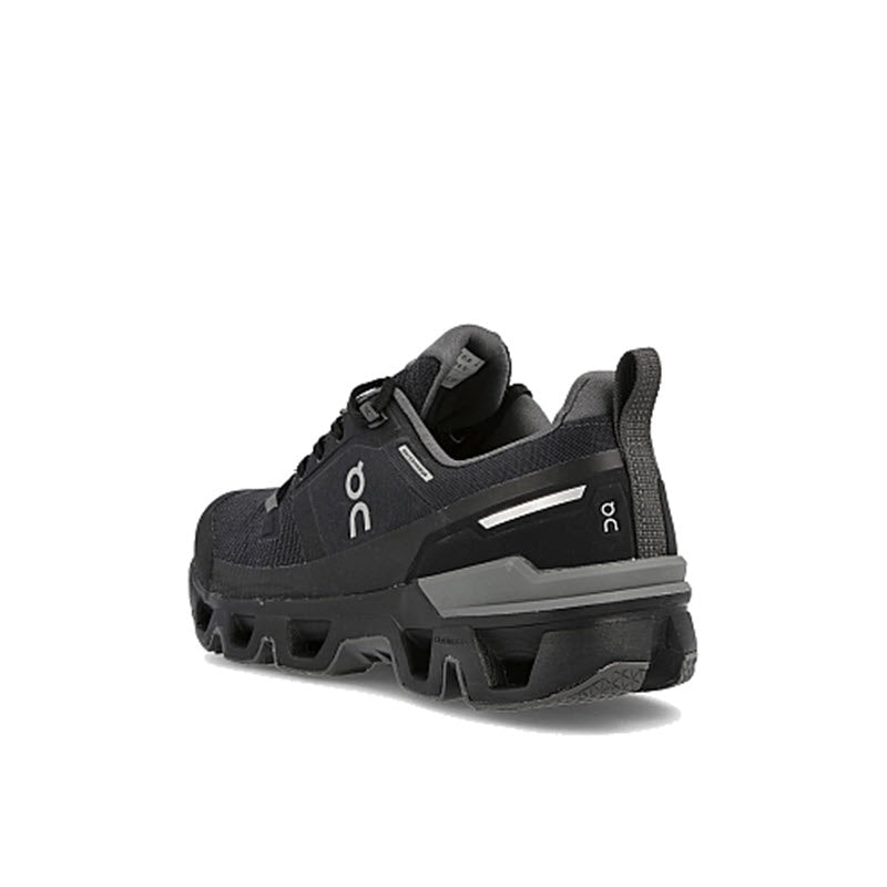 ON CLOUDWANDER WATERPROOF BLACK/ECLIPSE - WOMENS - Lamey Wellehan