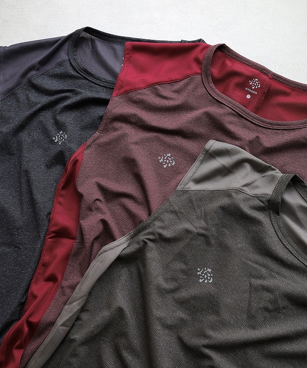 リョウゲン/RYOGEN FRENCH SLEEVE TEE / CORDURA® fabric（全3色
