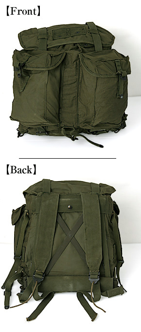 US(米軍) NAM戦 OD コットン アービン(ARVN)リュックサック/実物・未使用
