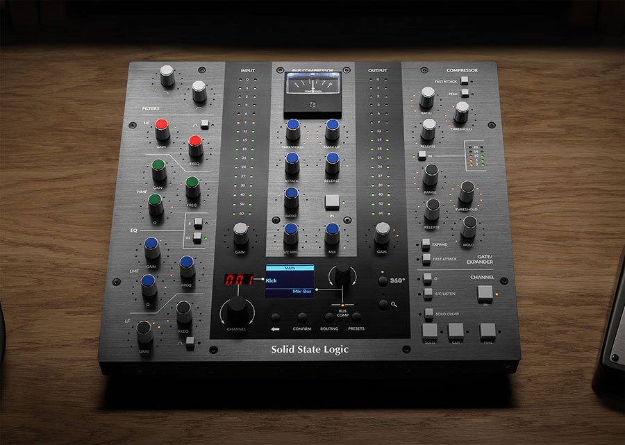 Solid State LogicがSL4000Bモデリングをしたチャンネルストリップ