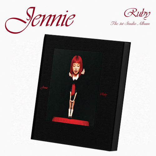 JENNIE THE 1ST STUDIO ALBUM [ RUBY ] PHOTOBOOK VER. - Music Plaza