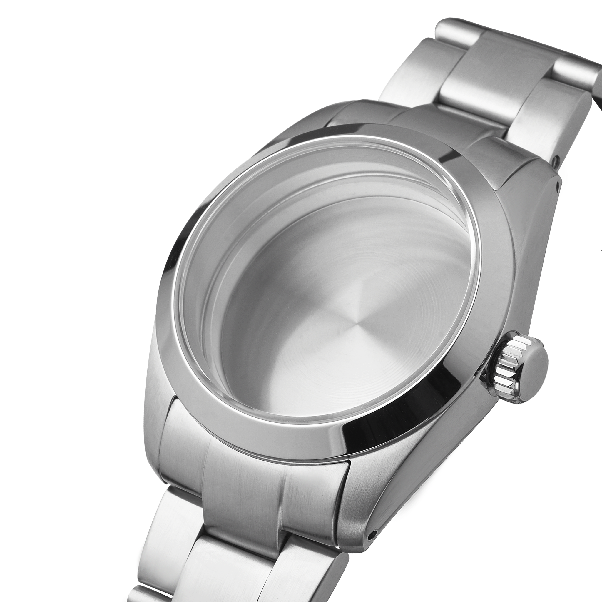 NMK936 36mm Explorer Case Bundle: Steel Finish – namokiMODS