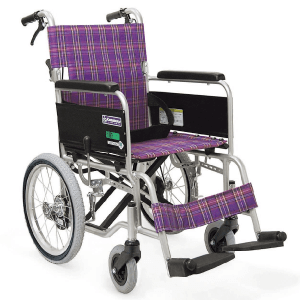 車椅子レンタル | アルミ製介助用車いす KA302SB | 介護用品のNGT