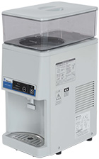 卓上型のタンクトップ式のシンプルで工事不要な冷水機（WMS-12T2