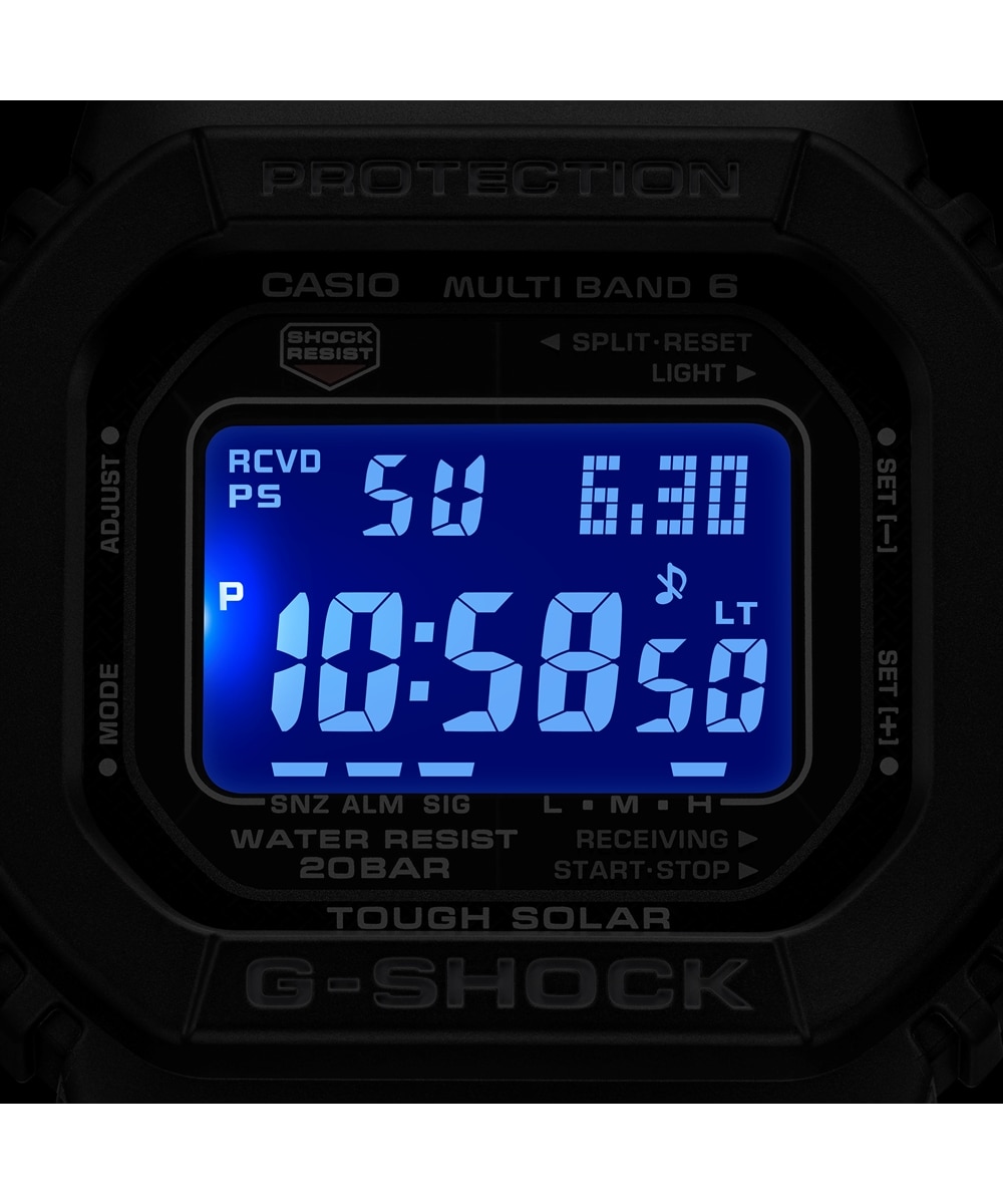 CASIO G-SHOCK 20気圧防水 ソーラー駆動 腕時計 GW-M5610U-1BJF 通販