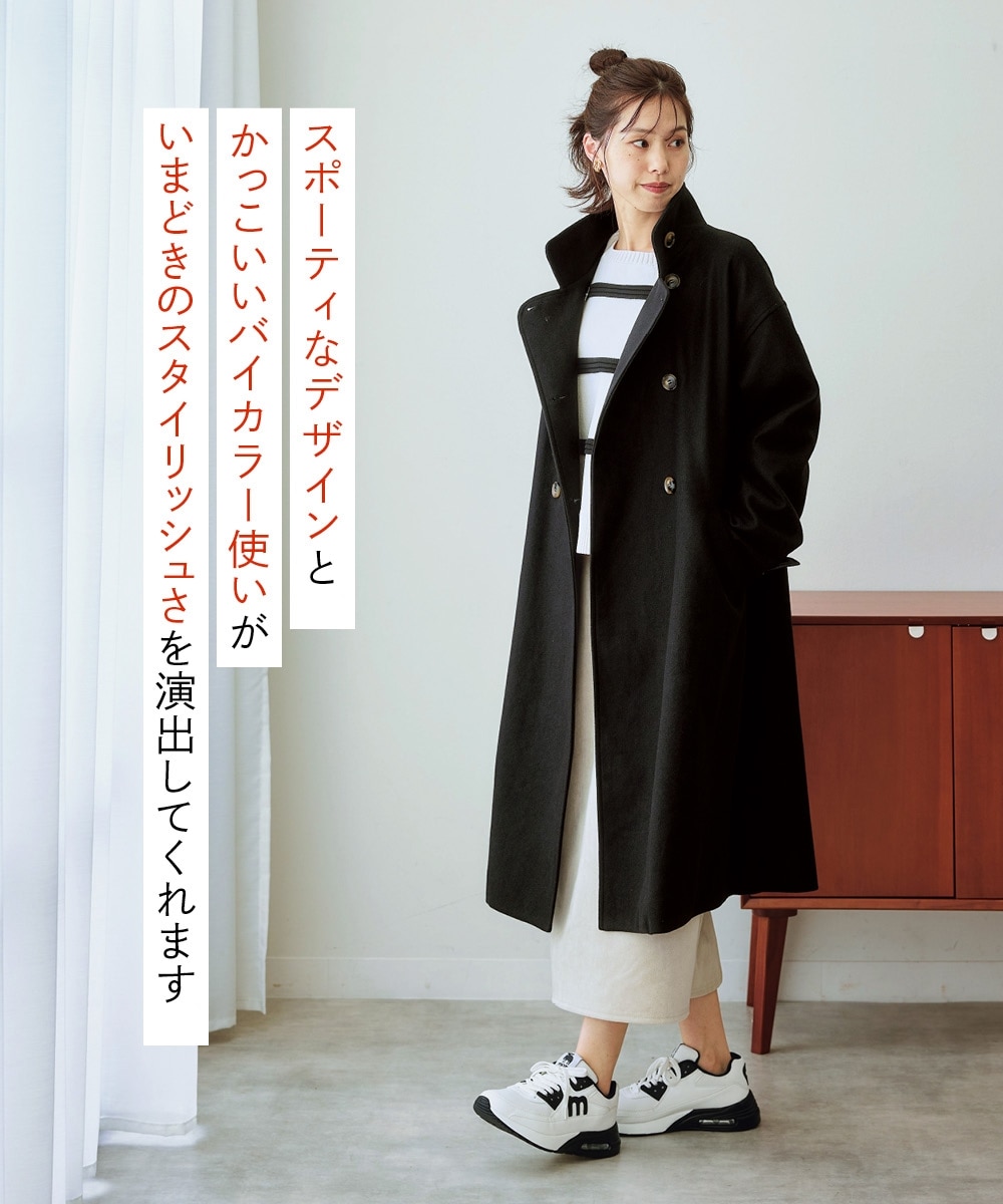 moz 内側微起毛厚底スニーカー（ワイズ3E) 通販【ニッセン】