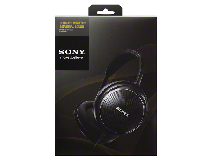 SONY 有線ヘッドホン オープンバックデザイン ソニー、オープンエア型