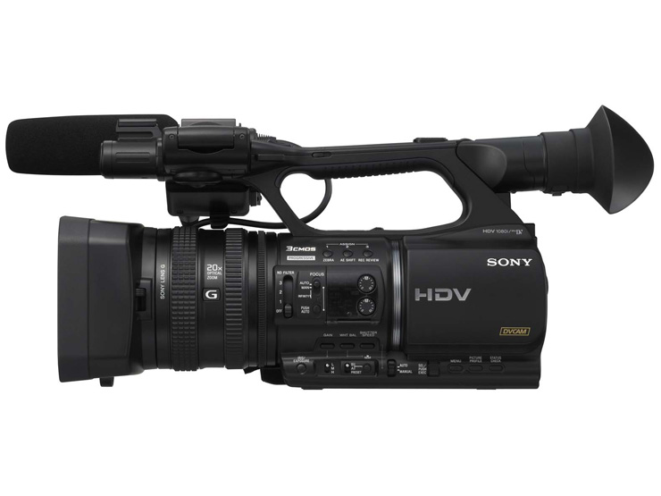 商品の写真 | HVR-Z5J | HDV | カムコーダー／レコーダー／プレーヤー