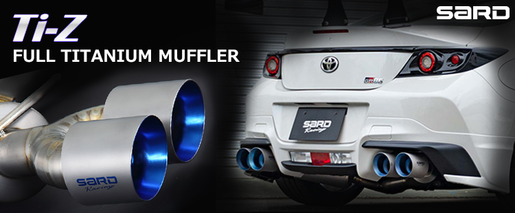 SARD :: Ti-Z - FULL TITANIUM MUFFLER