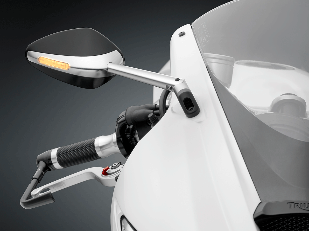 rizoma リゾマ ミラー 「Veloce L SPORT」with integrated indicator