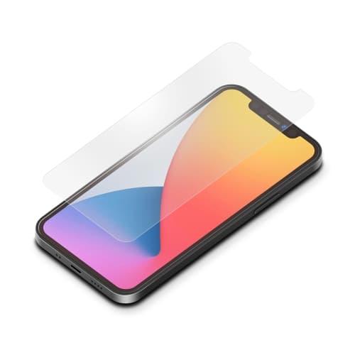iPhone 12 mini用 ガイドフレーム付き 液晶保護フィルム 衝撃吸収EXTRA