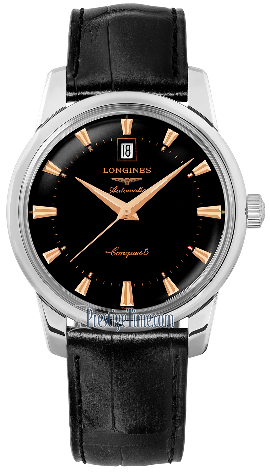 L1.645.4.52.4 L16454524 Longines Conquest Heritage 40mm Mens Watch