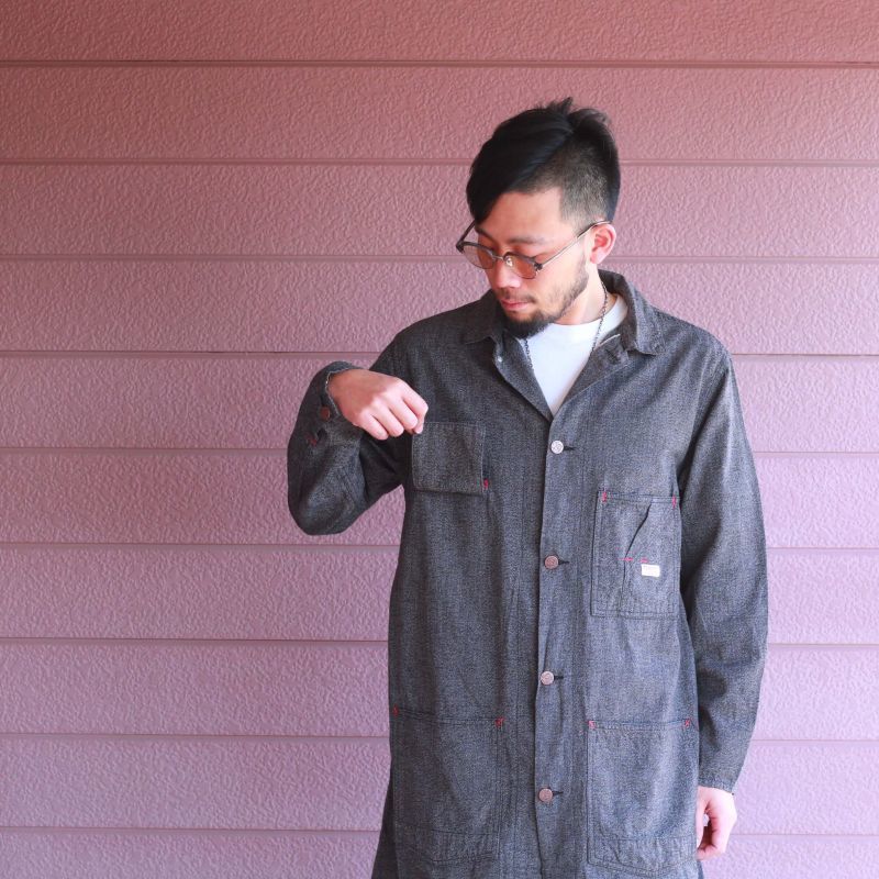 TCB jeans TCBジーンズ Tabby's Coat Black Chambray タビーズコート
