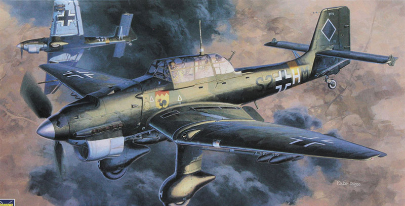 Ju87B-2 スツーカ (ハセガワ 1/48)＞特集 ドイツ機＞2022年11月号