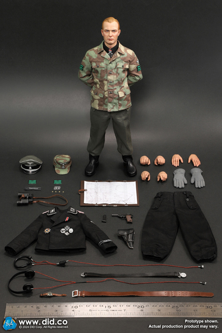 DID】D80176 WW2 German Panzer Commander - Max Wünsche 第二次