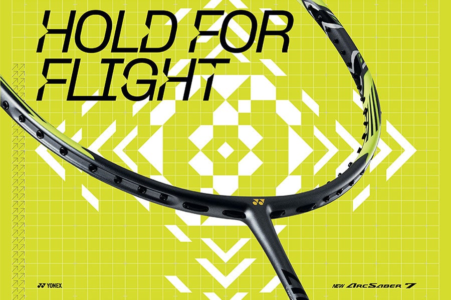 Yonex Arcsaber 7 PRO Badminton Racket [Grey/Yellow] – Pro Racket