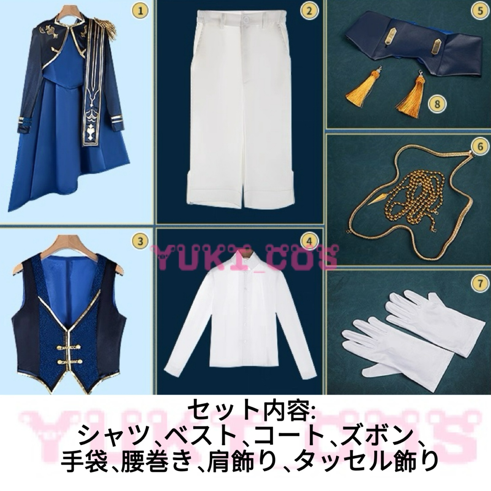 Vtuber にじさんじ Ike eveland アイク・イーヴランド 7周年 コスプレ