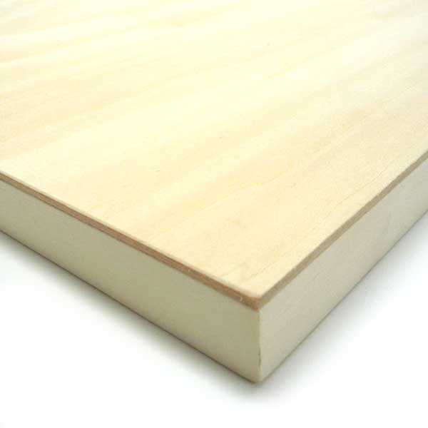 木製パネル シナベニヤパネル M12 (606×410mm) 厚み24mm 【期間限定