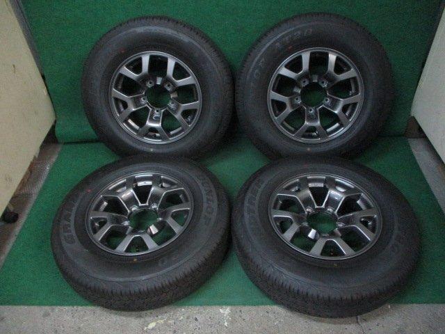 タイヤ＆ホイールセット ジムニーシエラJB74W 純正15inアルミセット