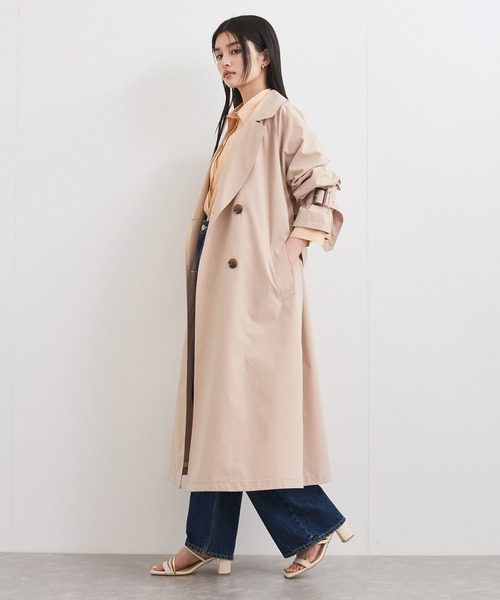 VIS（ビス） トレンチコート コート 「定番人気」「撥水/UVケア」後ろ