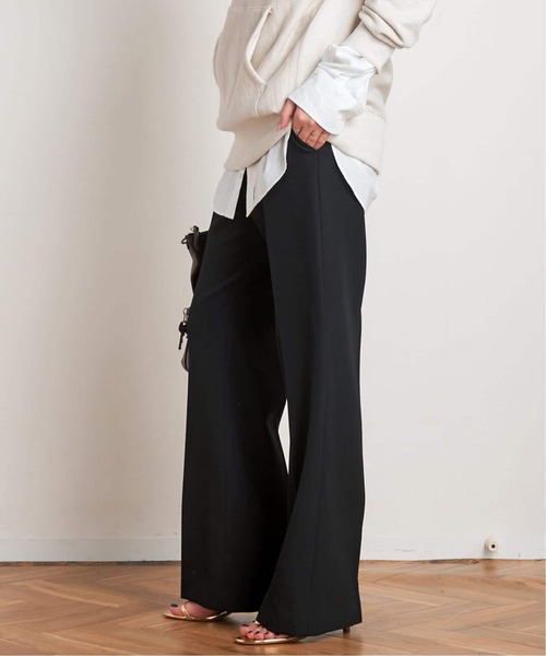 EVERYDAY I LIKE. スラックス パンツ *Essential フレアパンツ