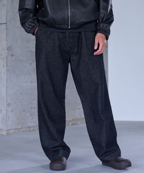 Levi's（リーバイス） ジーンズ PREMIUM BLACK DENIM SLACKS メンズ