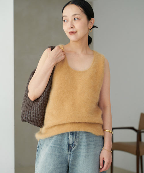 plage（プラージュ） ニット セーター Light Fur タンク レディース