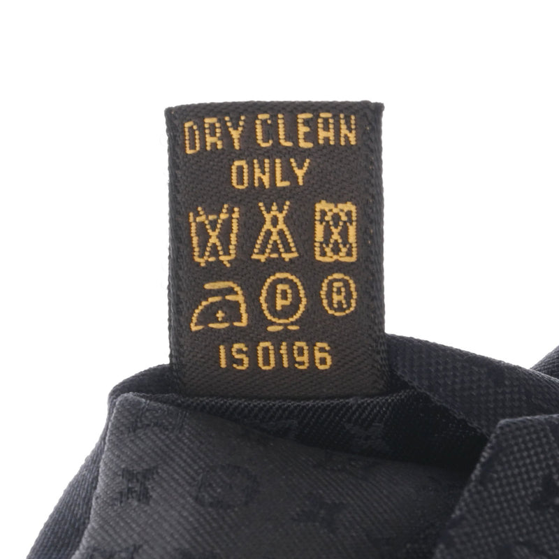 ルイヴィトンネクタイ 黒 メンズ シルク100％ ネクタイ LOUIS VUITTON