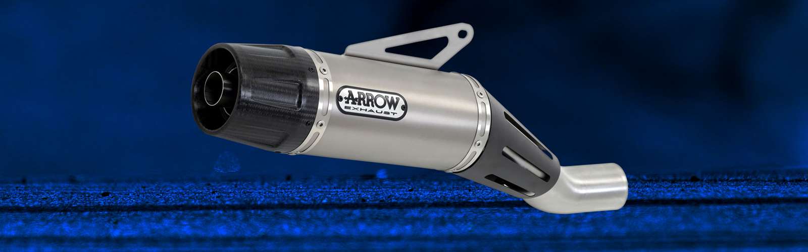 ARROW チタン カーボン サイレンサー 内径48㎜ ジャンク ARROW社製