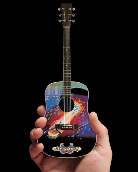 AXE HEAVEN Official Journey Escape Album Tribute Acoustic Miniature Gu