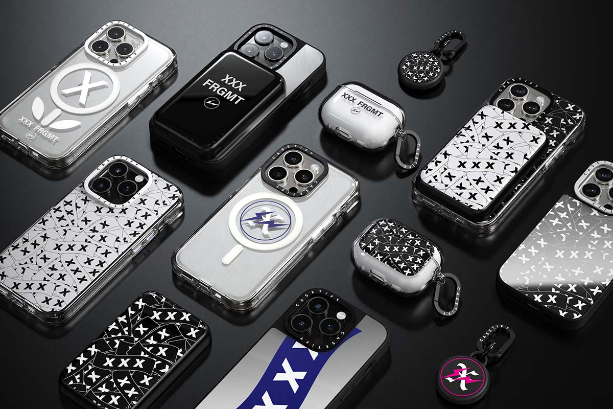 GOD SELECTION XXX × fragment design × CASETiFY、トリプルコラボ