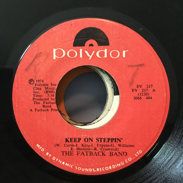 The Fatback Band – Keep On Steppin' – Vinyl (7