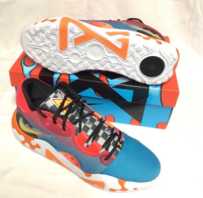 Nike Paul George PG 6 NRG Hot Wheels Laser Blue/Orange DH8446-100