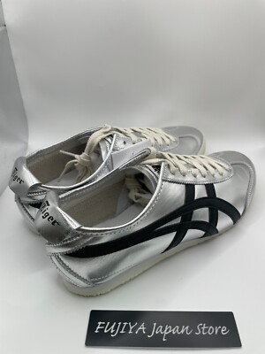 Onitsuka Tiger MEXICO 66 Unisex 1183B566 020 PURE SILVER/BLACK New