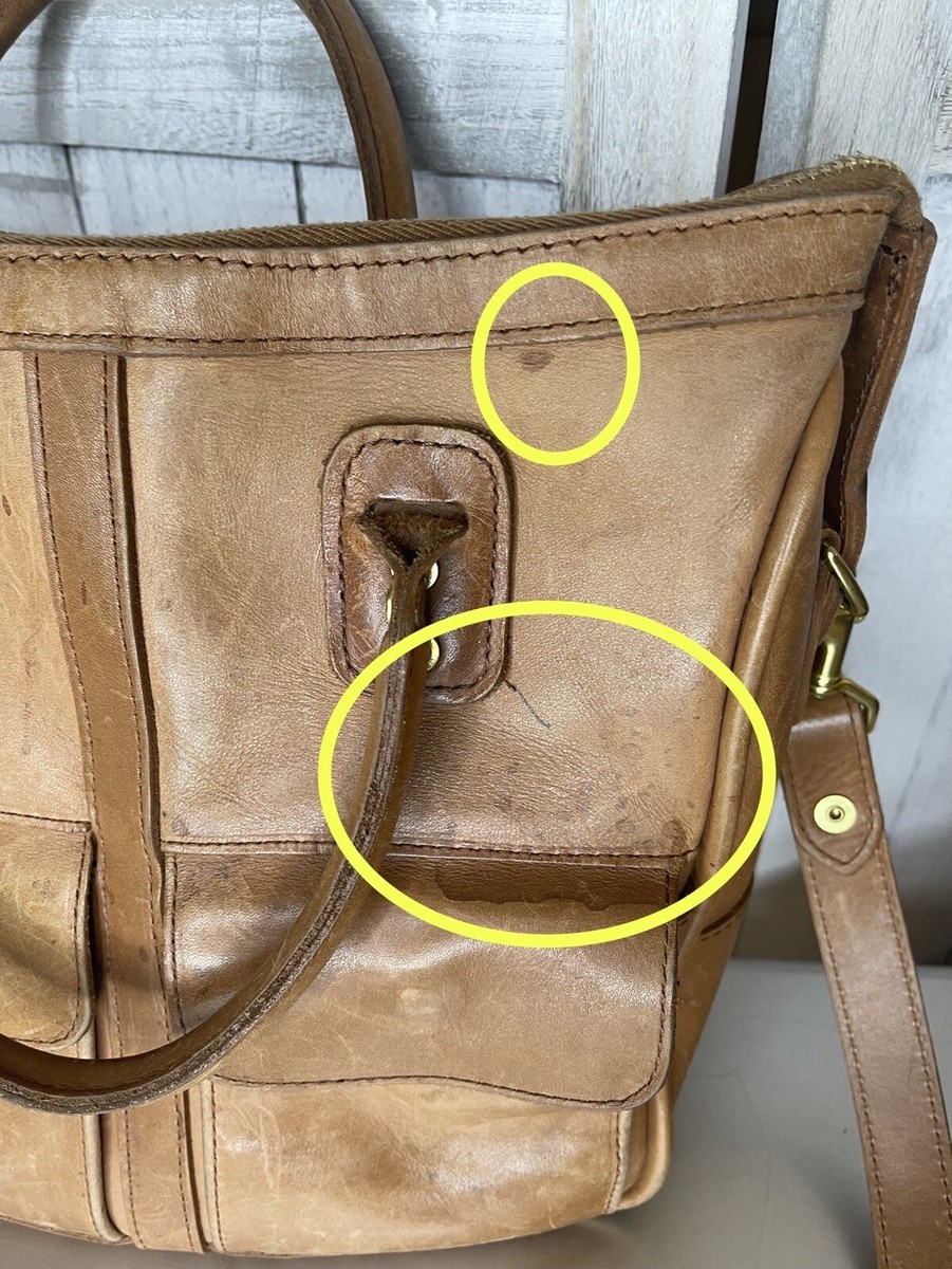 J.W. Hulme Co. Genuine Leather Excursion Tote Bag Double Pocket