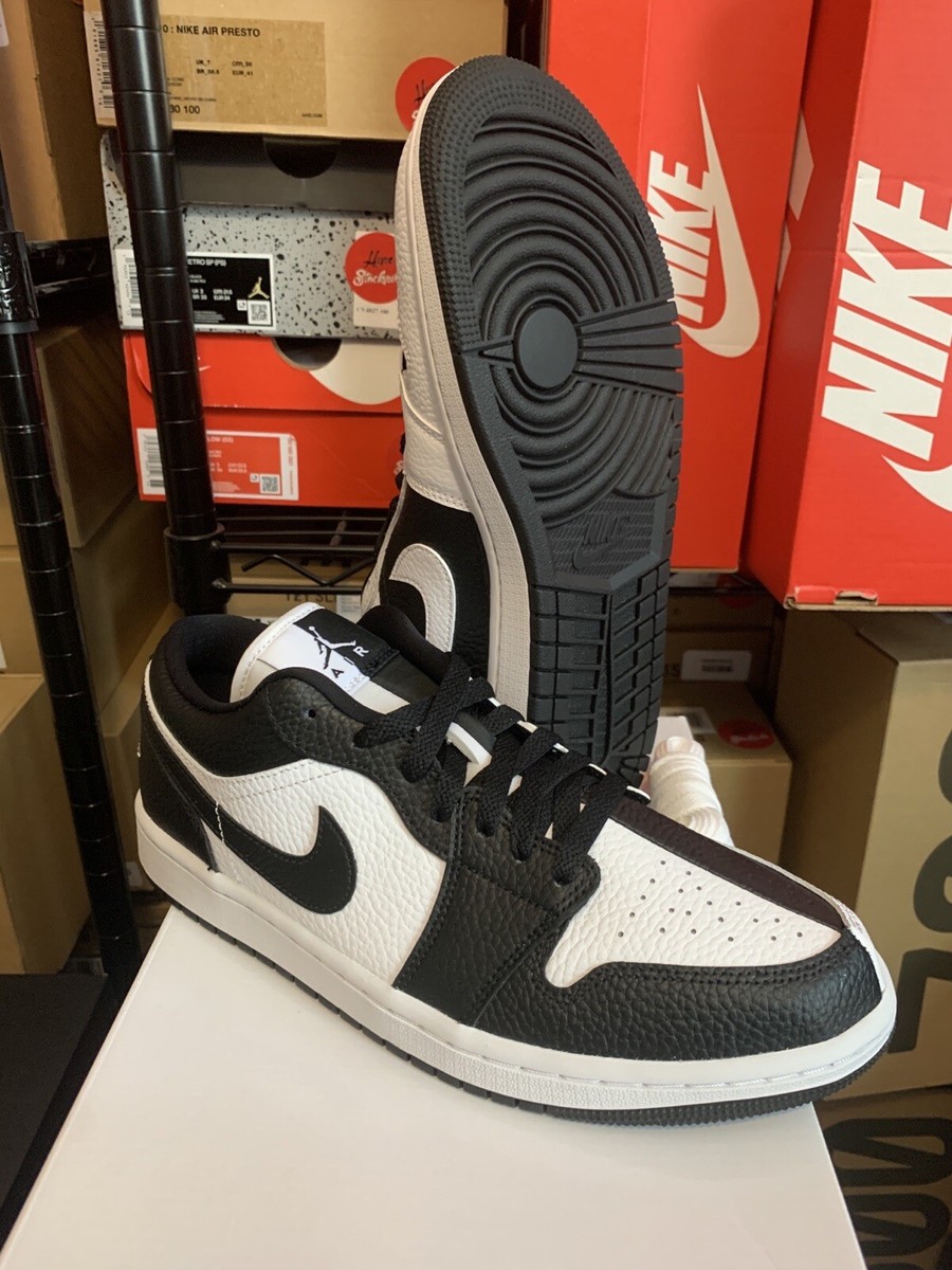 Nike Air Jordan 1 Low SE Homage White Black Split Shoes DR0502-101