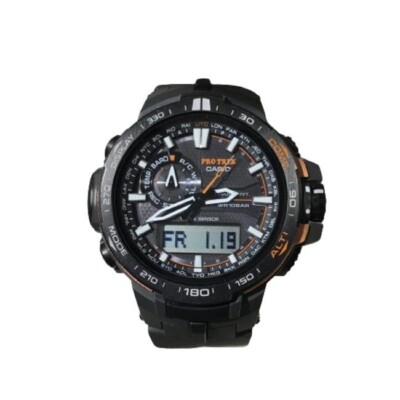 Casio Pro Trek PRW-6000Y-1JF Tough Solar Triple Sensor Black Men