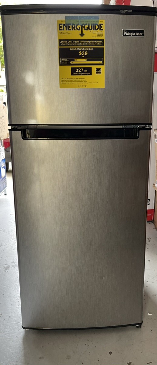 Magic Chef 4.5 cu.ft. Stainless Steel Mini Refrigerator