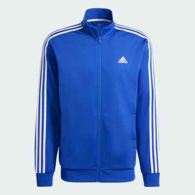 adidas Men's Essentials Warm-Up 3-Stripes Track Top Jacket IS9286