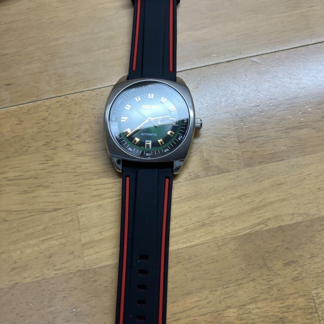 SEIKO Recraft 7S26 04B0 Automatic Watch 44MM Date New Strap Japan