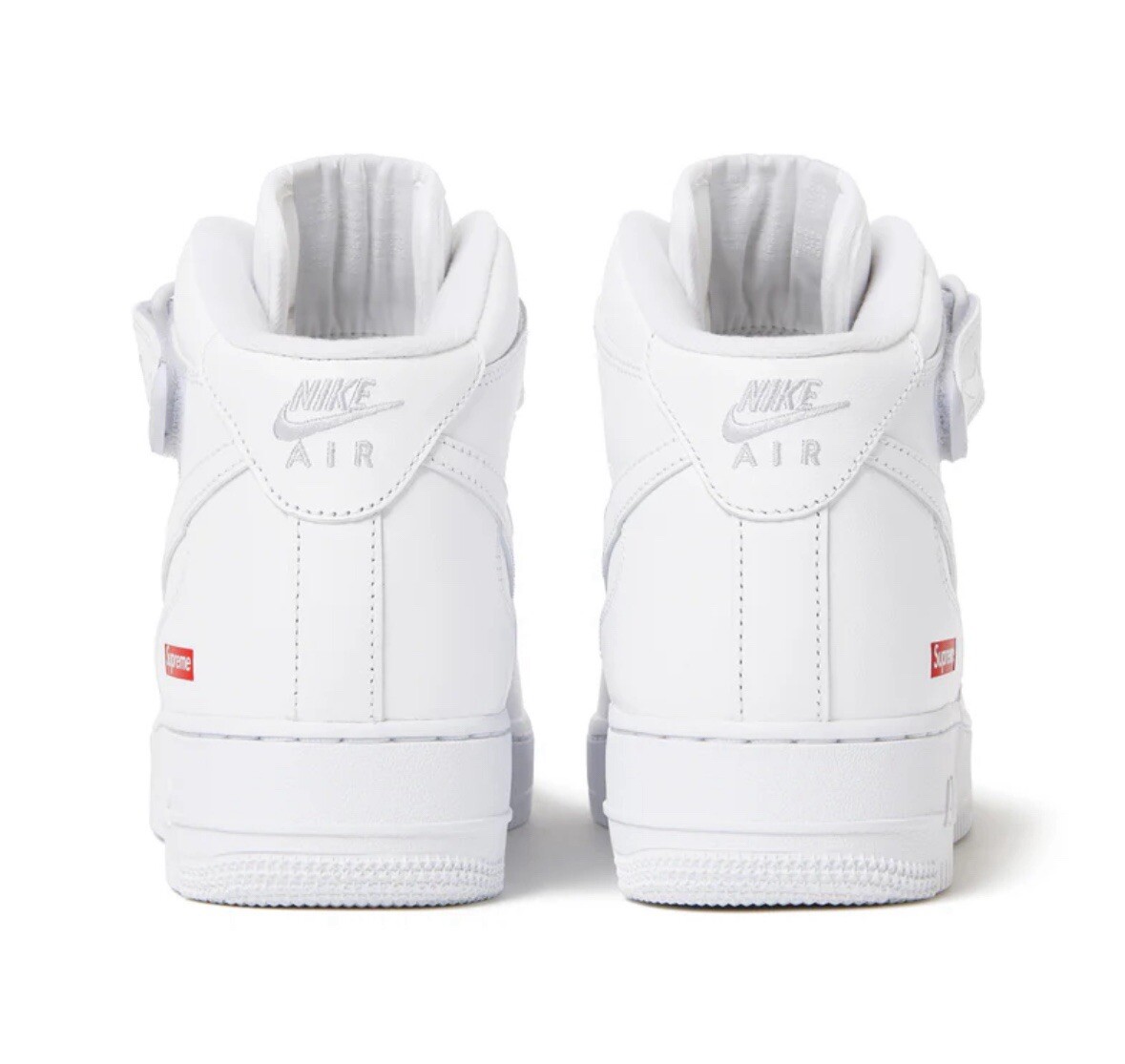 Brand New Supreme® x Nike® Air Force 1 Mid White - Size 9.5