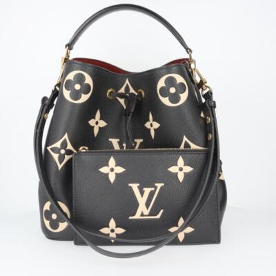 LOUIS VUITTON NeoNoe MM M45497 Monogram Empreinte Leather Bucket