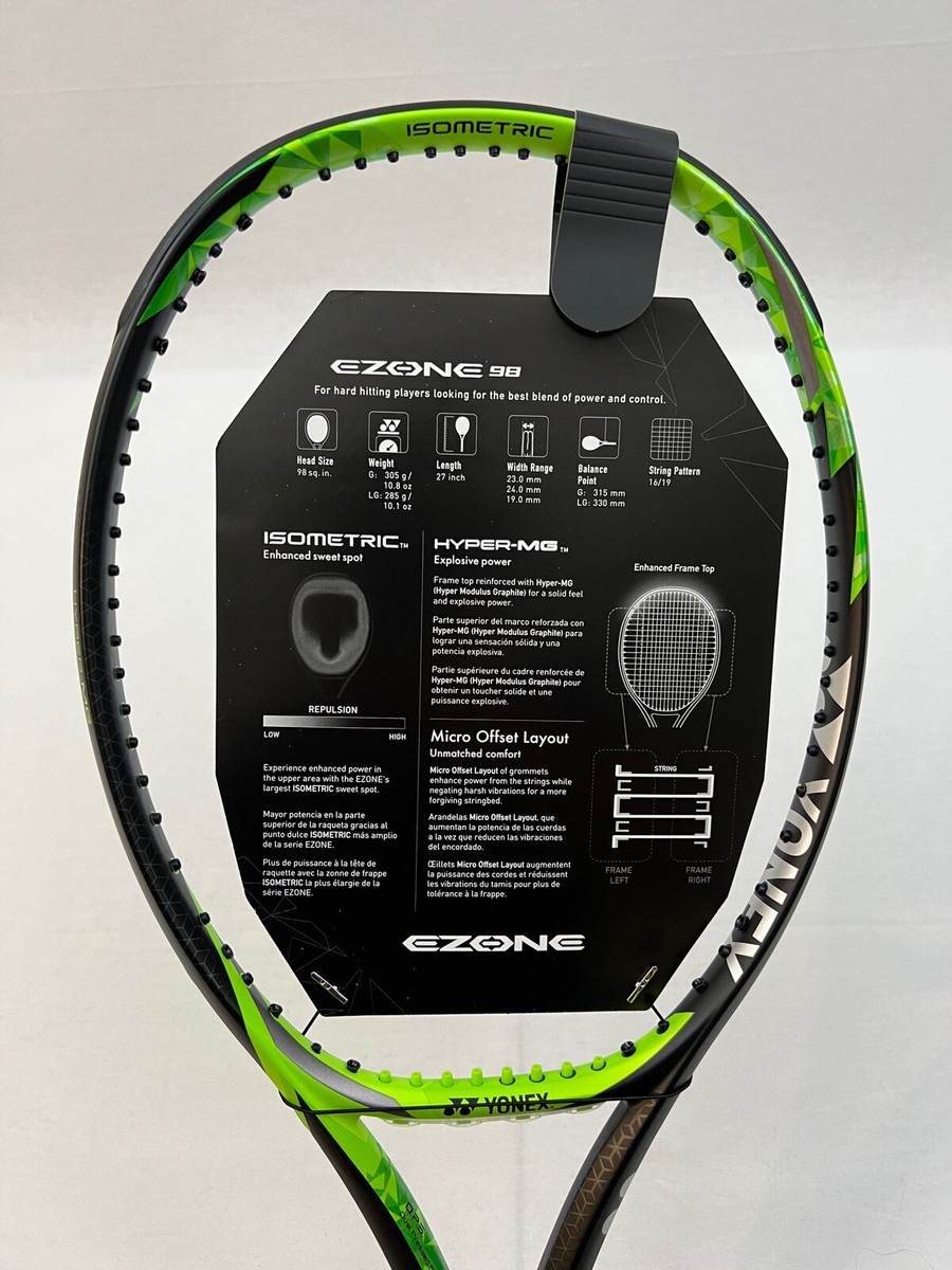 NEW Yonex Ezone 98 Lime Green, 4 3/8 | eBay