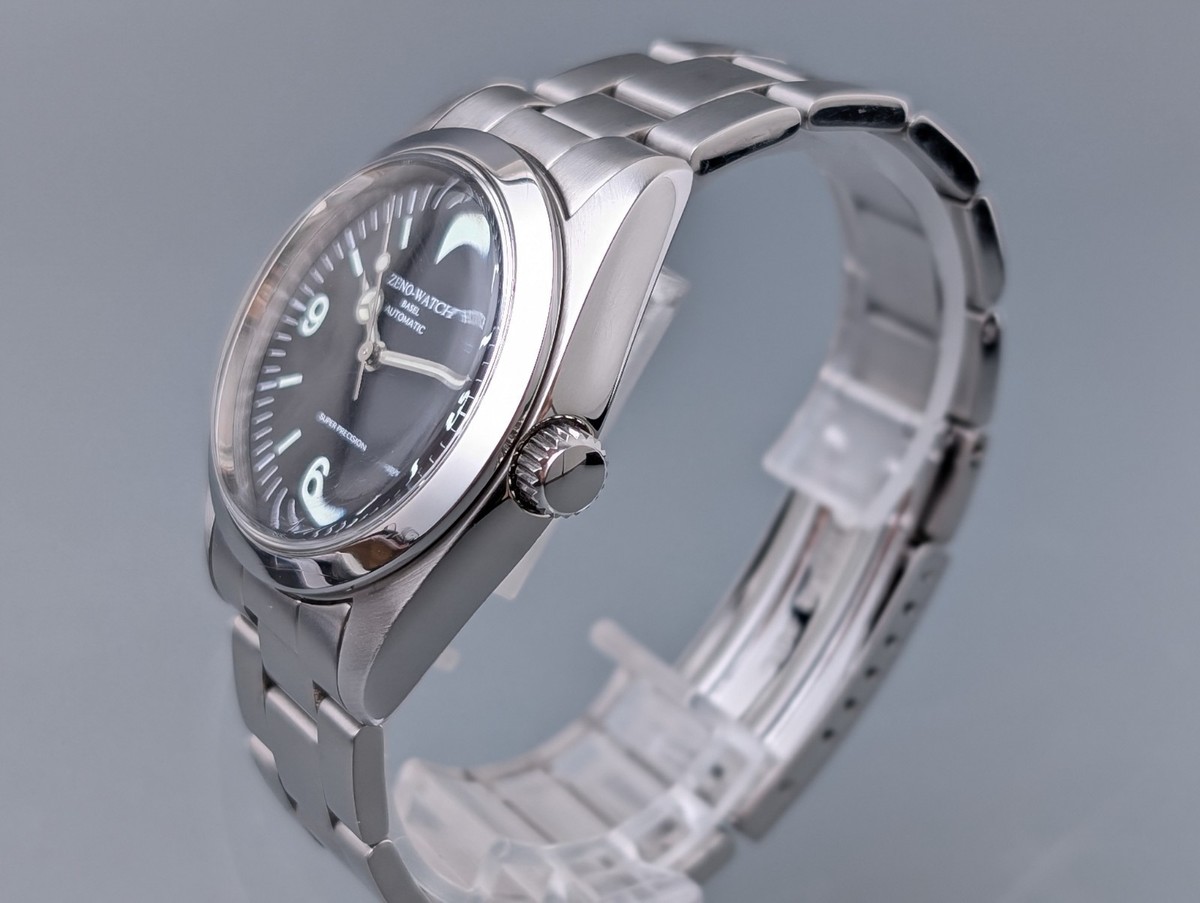 ZENO WATCH BASEL ZN-001 Explorer Black Dial Men's Watch Automatic